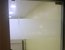 Glass Partition